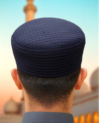 DARK NAVY BLENDED EBAADAH CAP | EB-SC01-NVY