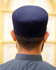 DARK NAVY BLENDED EBAADAH CAP | EB-HC01-NVY